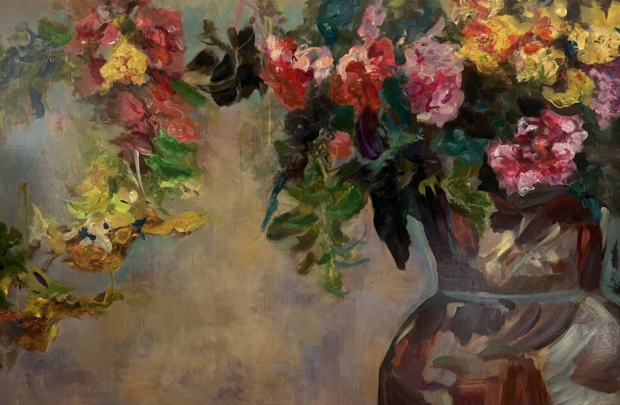 Impression — Oil on canvas, Recreation, by Hawar Arts